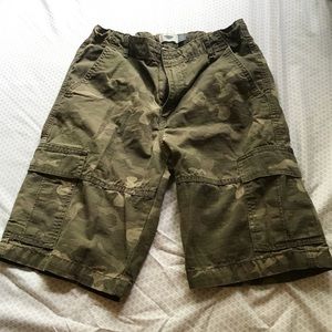 Boys Camouflage Old Navy shorts